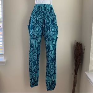 High waist elephant pants